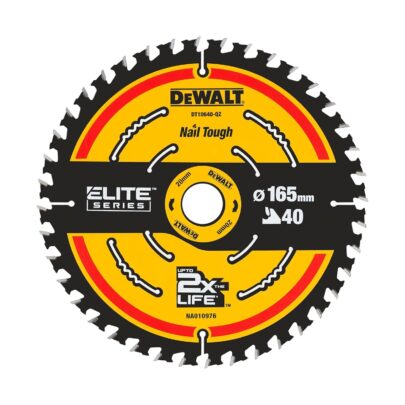 DeWALT DT10640 list kružne testere 165 x 20mm 40T ELITE - 1