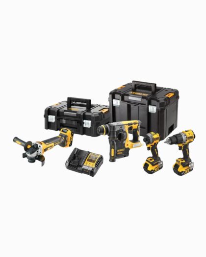 DeWALT DCK429P3T set aku alata 18V XR DCD805 + DCF850 + DCG405 + DCH273 + 3 x 5.0Ah baterije + punjač + koferi - 1