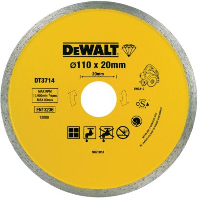DeWALT rezna ploča za keramiku 110mm x 20mm DT3714 - 1