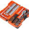 TACTIX Set nasadnih ključeva 1/4″ 40/1, metrički TX365064 - 1