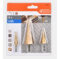 TACTIX Set HSS stepenastih burgija za metal 3 kom TX416061 - 1