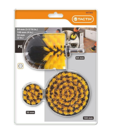 TACTIX Set četki za bušilicu 3/1 TX447303 - 1