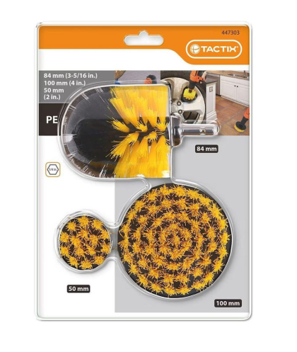 TACTIX Set četki za bušilicu 3/1 TX447303 - 1