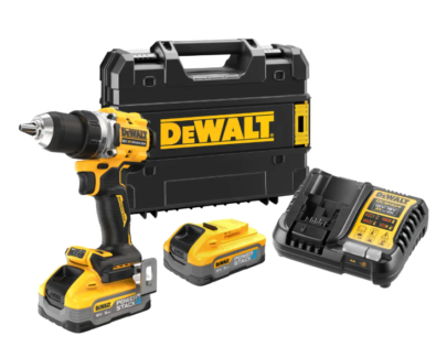 DeWALT akumulatorska bušilica-odvijač bez četkica – 2 x 5Ah POWERSTACK baterije DCD800H2T-QW - 1
