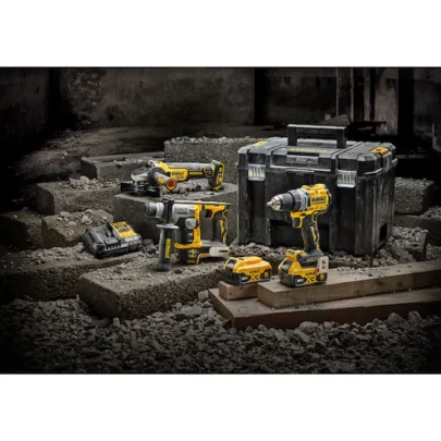 DeWALT set aku alata 18V XR DCD800+DCG405+DCH172 2×5.0Ah DCK355P2T-QW - 2