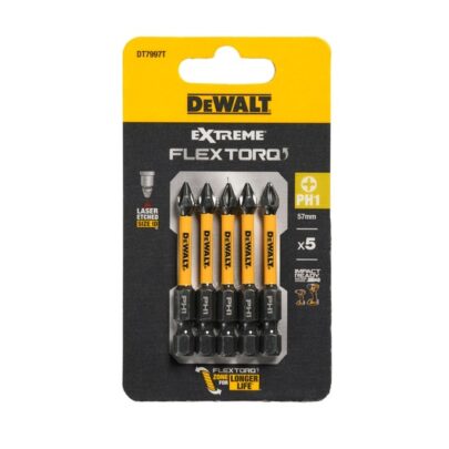 DeWALT bit PH1 57mm 5kom FLEXTORQ DT7997T-QZ - 2