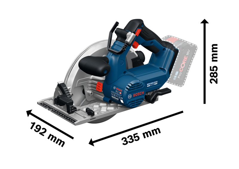 BOSCH PRO GKS 18V-68-2 Akumulatorska kružna testera 06016D0000 - 2
