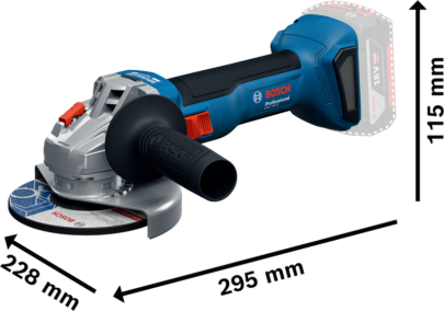 BOSCH Kombinovani set PRO Komplet od 3 alata od 18 V: GSB + GBH + GWS + 2x GBA 4.0Ah + GAL18V-40 - 5