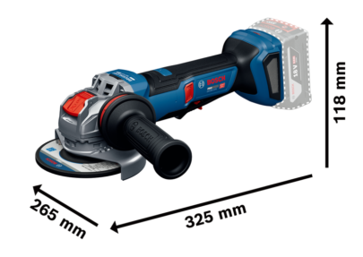 BOSCH Ugaona brusilica sa sistemom X-LOCK PRO GWX18V-11PS - 2