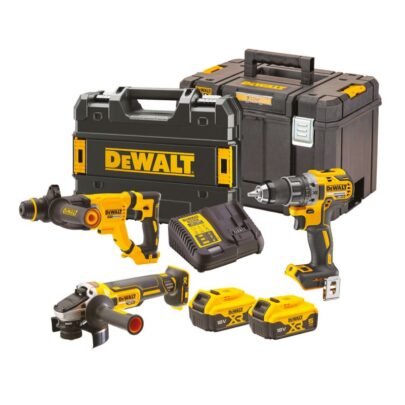 DeWALT set aku alata 18V XR DCD791+DCG405+DCH263 2×5.0Ah DCK327P2T-QW - 1