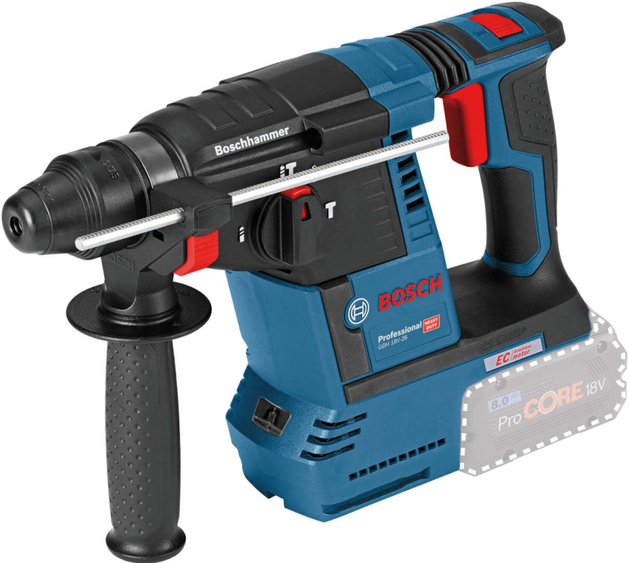 BOSCH Akumulatorski set GSR 18V-65 + GBH 18V-26 + GWS 18V-11 + 1 x GBA 18V 5,0Ah + 1 x EXBA 18V 5,5Ah + torba 0615A500AJ - 2