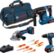 BOSCH Akumulatorski set Bosch GSB 18V-65 + GWS 18V-11 + GBH 18V-24 C + 3 x GBA 18V 5,0Ah + VDE set ručnog alata + torba - 1