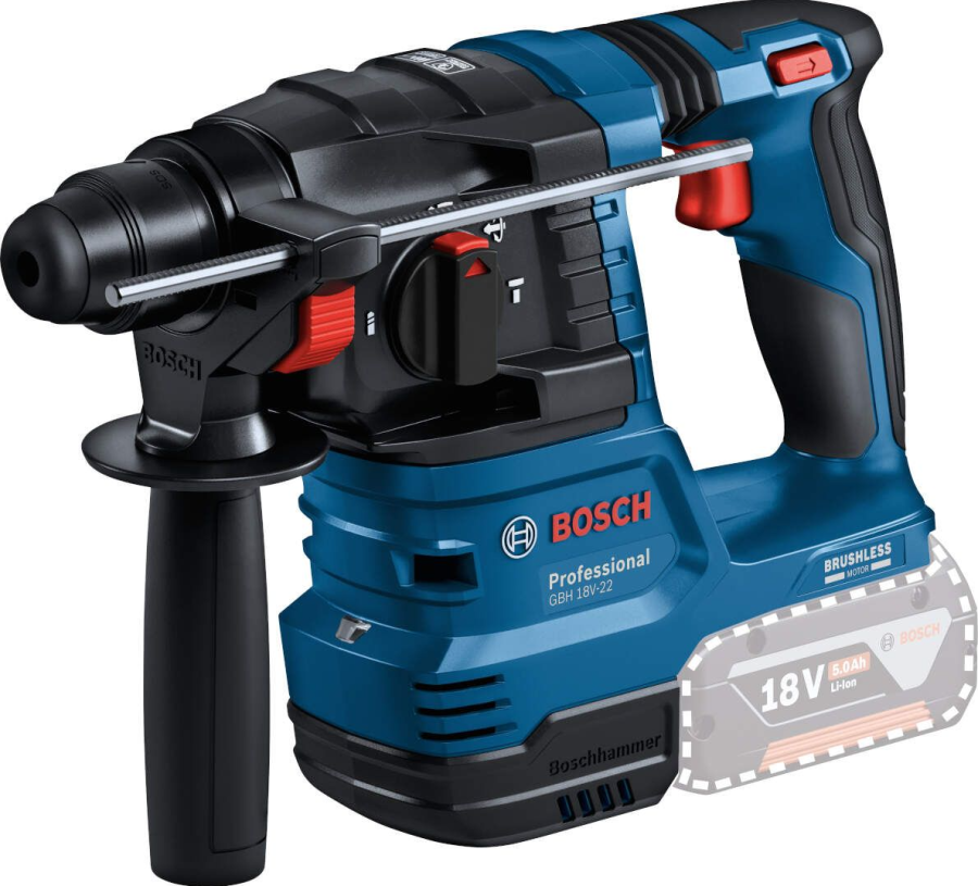BOSCH Akumulatorski set GWS 18V-8 + GBH 18V-22 + 2 x GBA 18V 4,0Ah + torba 0615V0003C - 2