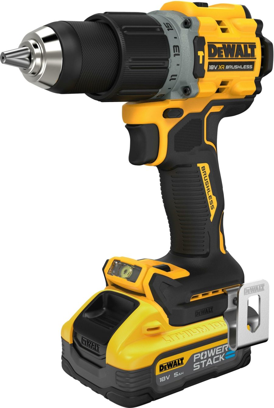 DEWALT DCD805H2T aku udarna bušilica-odvrtač 18V XR bez četkica 2x5.0Ah - 15