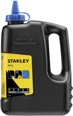 STANLEY kreda u prahu za obeležavanje 1000g, plava 1-47-917 - 1
