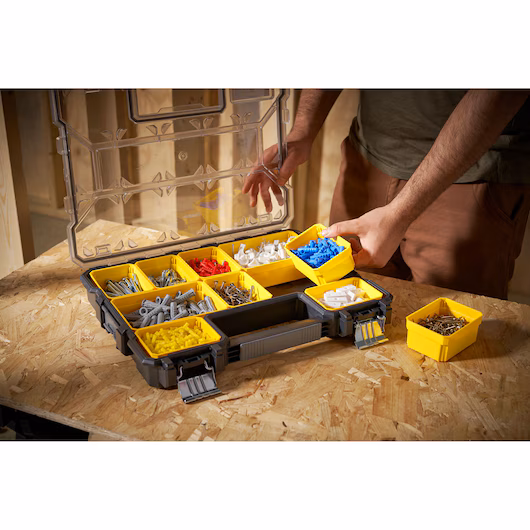 STANLEY 1-97-517 organizator, plitki, profesionalni, FatMax, IP54, metalne kopče - 2