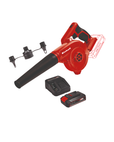 EINHELL Akumulatorski duvač TE-CB 18/180 Li + 2,5 Ah Starter Kit - 1