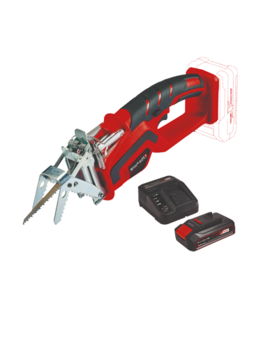 EINHELL Akumulatorska testera za pokresivanje GE-GS 18 Li + 2,5 Ah Starter Kit - 1
