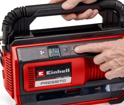 EINHELL Akumulatorski kompresor za vazduh PRESSITO 18/25 + 2,5 Ah Starter Kit - 3