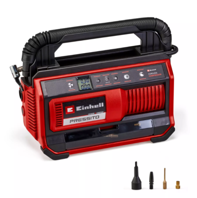 EINHELL Akumulatorski kompresor za vazduh PRESSITO 18/25 + 2,5 Ah Starter Kit - 2