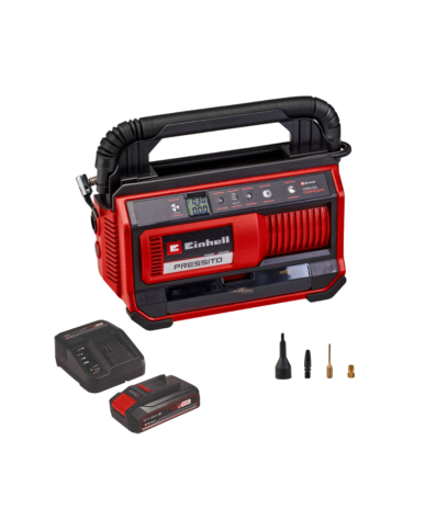 EINHELL Akumulatorski kompresor za vazduh PRESSITO 18/25 + 2,5 Ah Starter Kit - 1