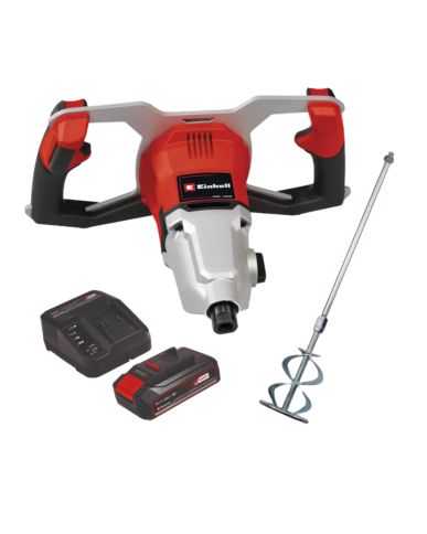 EINHELL PROFESSIONAL akumulatorski mikser TP-MX 18-2 Li BL + 2,5 Ah Starter Kit - 1