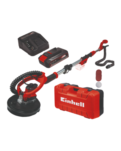 EINHELL Akumulatorska brusilica za zidove/žirafa TE-DW 18/225 Li BL + 2,5 Ah Starter Kit - 1
