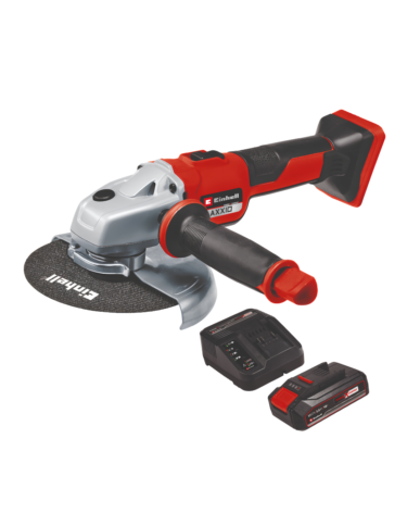 EINHELL Akumulatorska ugaona brusilica TE-AG 18/150 Li BL + 2,5 Ah Starter Kit - 1