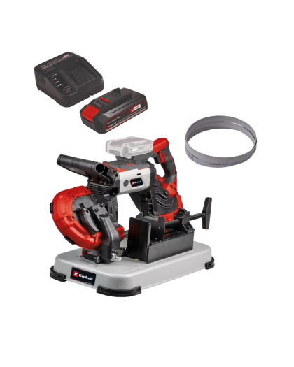 EINHELL Akumulatorska stacionarna trakasta testera TE-MB 18/127 U Li + 2,5 Ah Starter Kit 4504215/3810000033 - 1