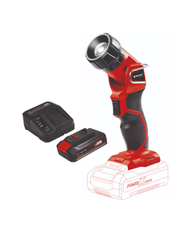 EINHELL Akumulatorska LED 1/1 lampa TE-CL 18 Li H + 2,5 Ah Starter Kit - 1
