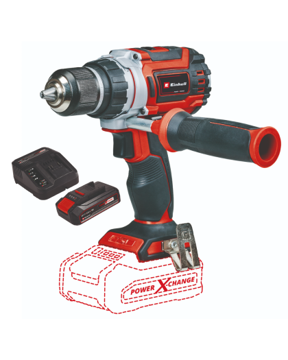 EINHELL Akumulatorska bušilica TP-CD 18/60 Li BL + 2,5 Ah Starter Kit 4514210/3810000033 - 1
