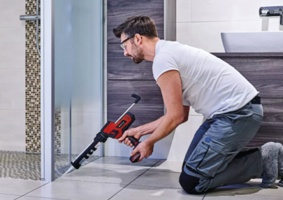 EINHELL Akumulatorski pištolj za silikon TE-SG 18/10 Li + 2,5 Ah Starter Kit - 3