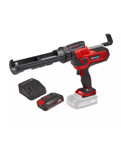 EINHELL Akumulatorski pištolj za silikon TE-SG 18/10 Li + 2,5 Ah Starter Kit 4522250/3810000033 - 1