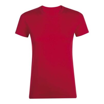 Ženska T-shirt majica SILBA kratki rukav crvena - 1