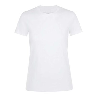 Ženska T-shirt majica SILBA kratki rukav bela - 1