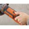BLACK+DECKER aku ugaona brusilica 18V 1×4.0Ah BCG720M1-QW - 4