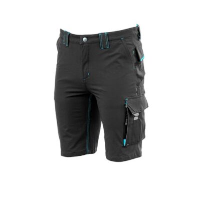 Radne pantalone kratke MOVE FLEX crne - 1