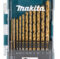 MAKITA 13-delni set HSS-TiN economy burgija za metal 1,5-6,5mm (D-72855) - 1