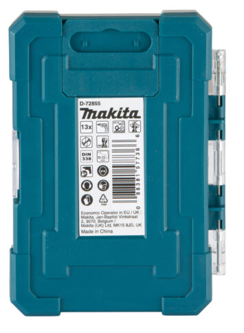 MAKITA 13-delni set HSS-TiN economy burgija za metal 1,5-6,5mm (D-72855) - 2