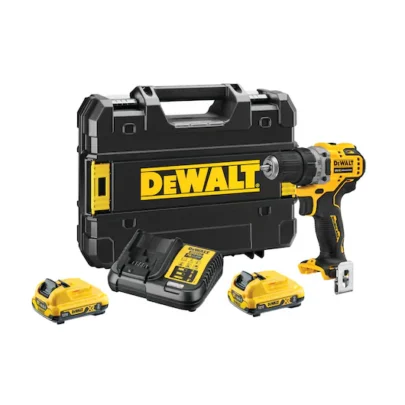 DeWALT aku bušilica-odvrtač 12V XR bez četkica 57.5Nm (2×2.0Ah) DCD701D2-QW - 1