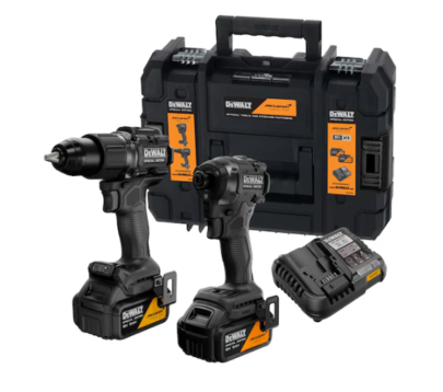 DeWALT aku set 2 alata 18V XR McLaren DCD86M+DCF86M 2×5.0Ah DCK2222MP2T-QW - 1