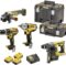 DeWALT aku set 4 alata 18V XR bez četkica (DCD796 + DCF894 + DCH273 + DCG405) 3×5.0Ah DCK428P3T-QW - 1