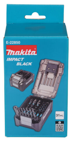 MAKITA set bitova Impact Black u XGT baterijsko oblikovanom koferu 31/1 (E-22850) - 6