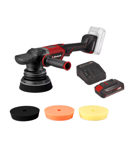 EINHELL PROFESSIONAL Akumulatorska ekscentrična polirka CP-EP 18/125 Li BL + 2,5 Ah Starter kit 2093330/3810000033 - 1