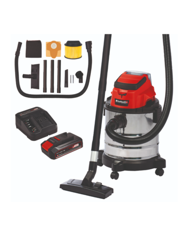 EINHELL Akumulatorski usisivač za suvo/mokro TC-VC 18/20 Li S + 2,5 Ah Starter kit - 1