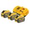 DeWALT set 3x FLEXVOLT baterije 54V/18V 9.0Ah + brzi punjač DCB118 DCB118X3-QW - 1