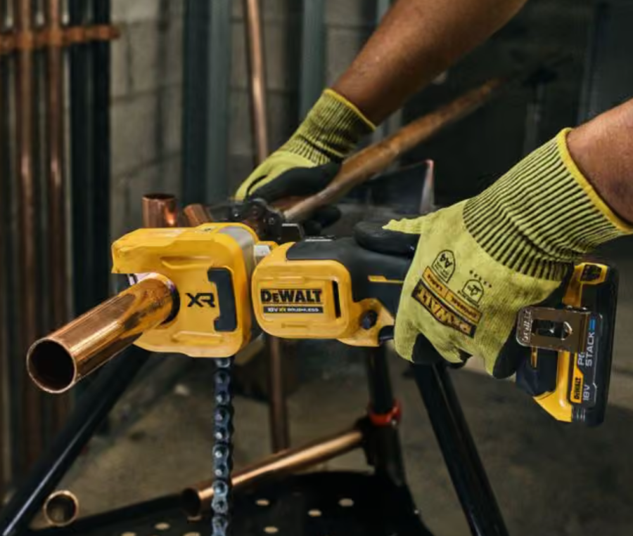 DEWALT DCE154N aku sekač bakarnih cevi 18V XR - 6