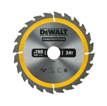 DEWALT DT1944 List kružne testere 190x30mm, 24 zuba - 1