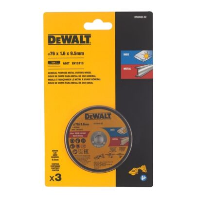 DeWALT DT20592-QZ Abrazivne rezne ploče 76mm, 3 komada - 2