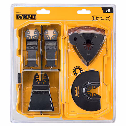 DEWALT DT20731 Set listova za višenamenski alat + brusni papir - 9
